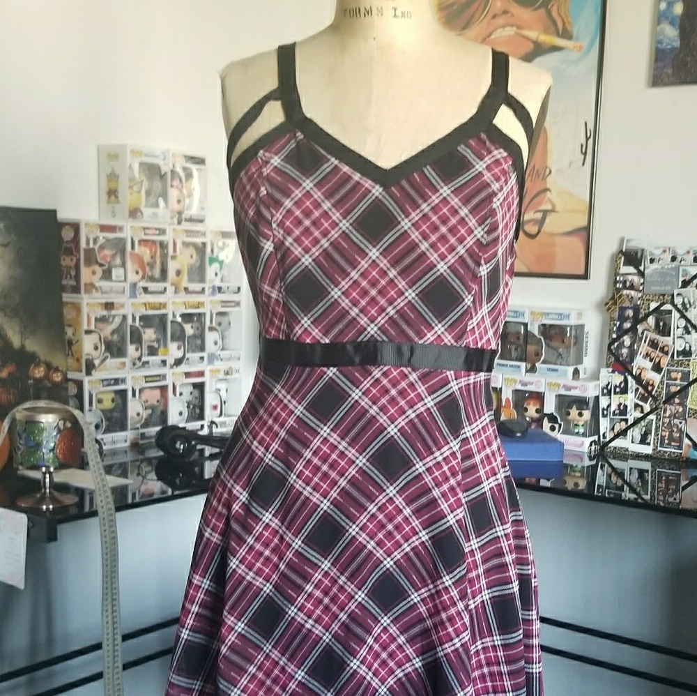Plaid Dress